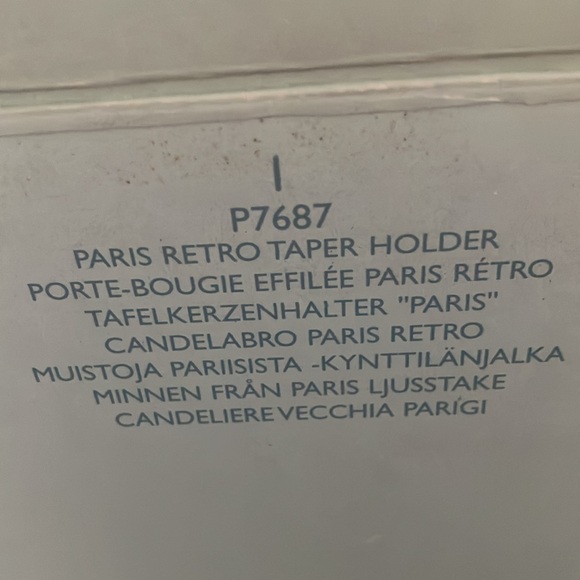 Partylite paris retro taper holder - Picture 3 of 3